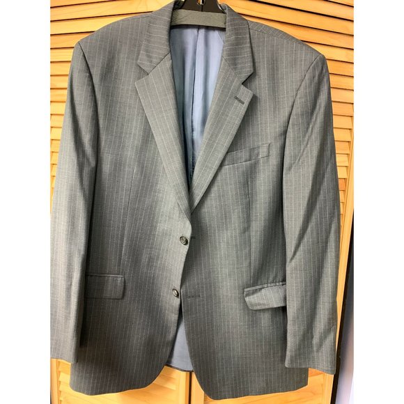 RALPH LAUREN Mens Jacket Coat Blazer Gray 44 L